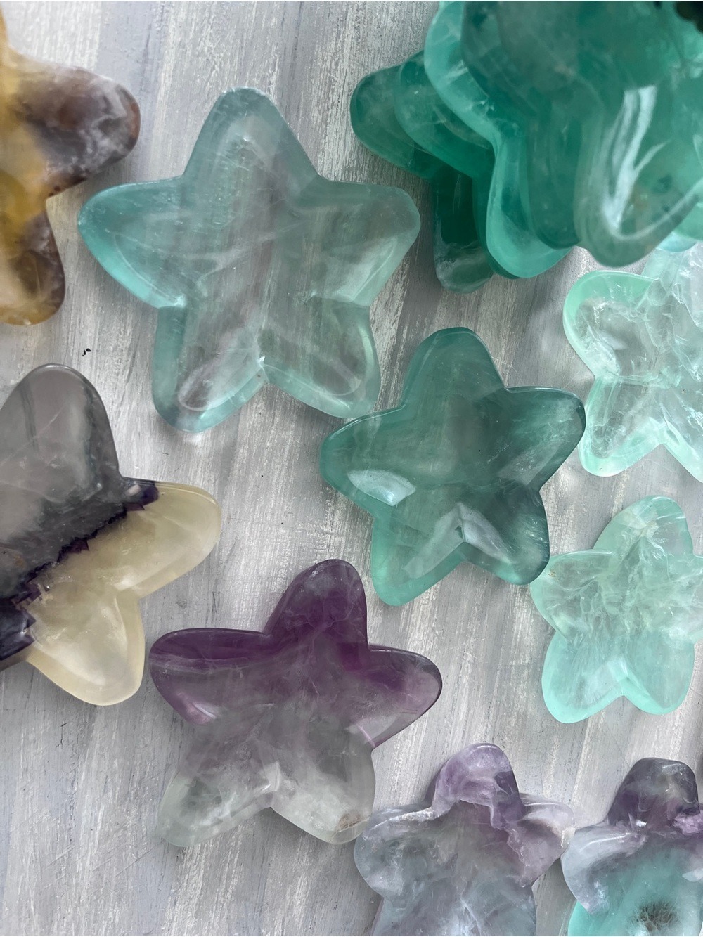 Fluorite star dish - Picture 5 of 6